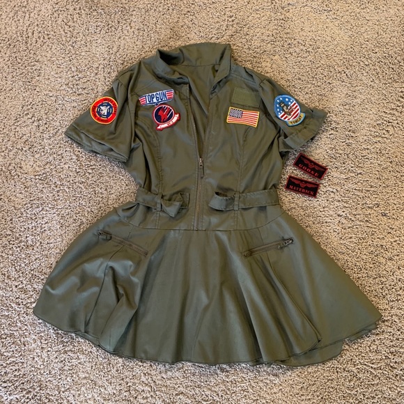 Dresses & Skirts - Top Gun Dress Halloween Costume